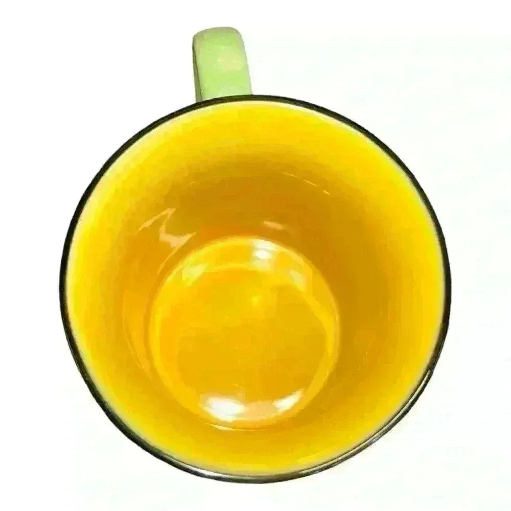 Goofy Disney Ceramic Cup - Green and Blue with Dots LIKE NEW - Picture 5 of 5
